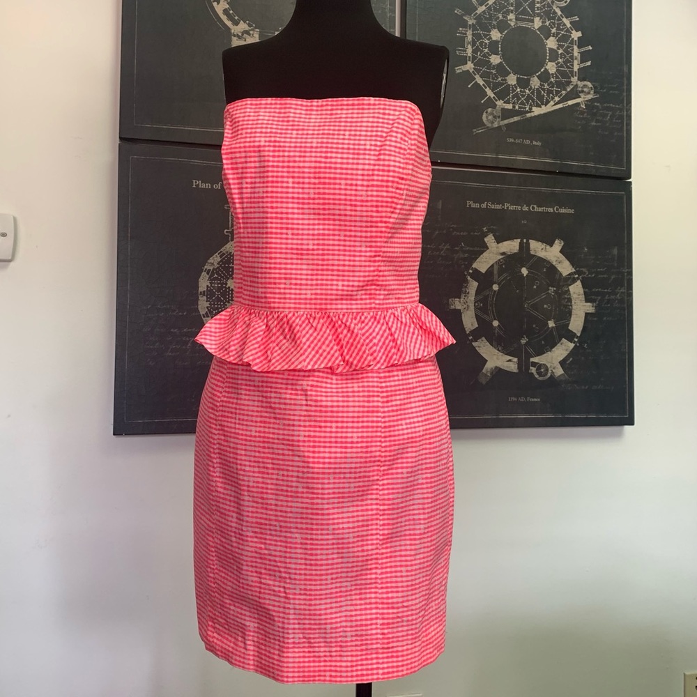 LILLY PULITZER STRAPLESS DRESS